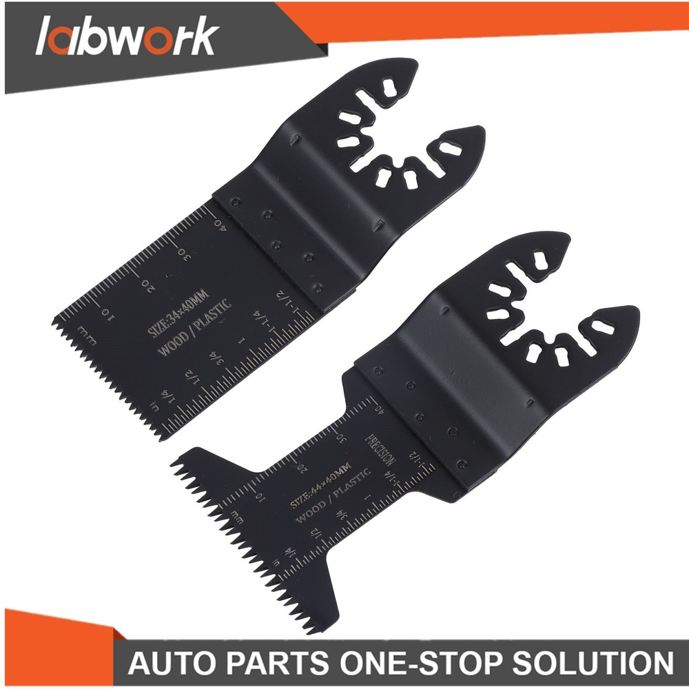 Labwork 28PCS Universal Titanium Oscillating Saw Blades Multitool Blades