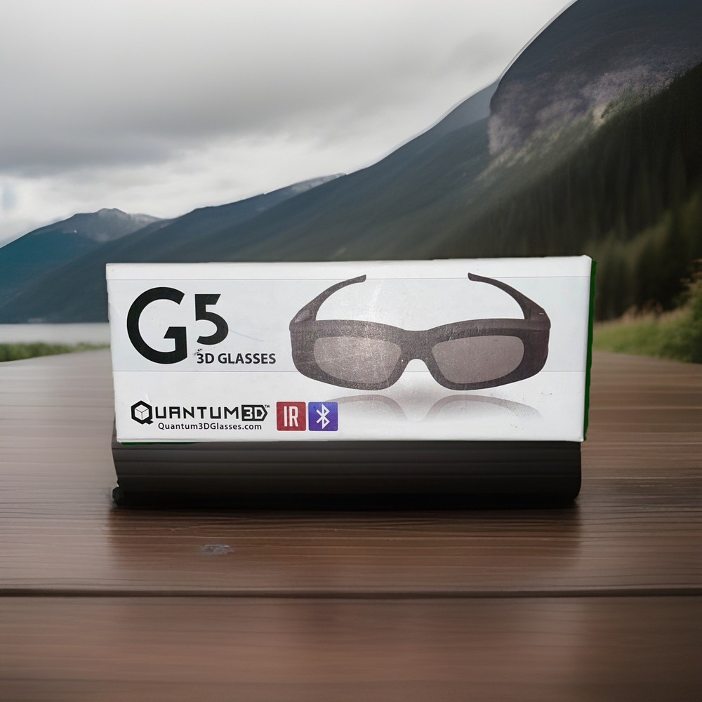 Quantum 3D G5 Universal 3D Glasses with Duo Sync Technology, Infrared, Bluetooth
