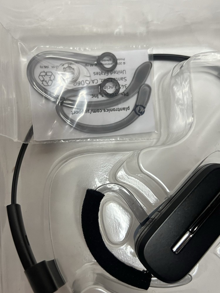 PLANTRONICS Poly CS540 Wireless Headset Black New Open Box
