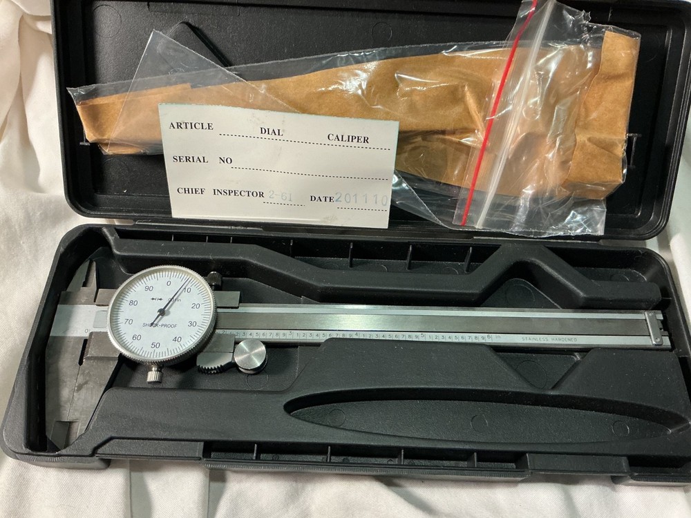 6" Dial Caliper with cse