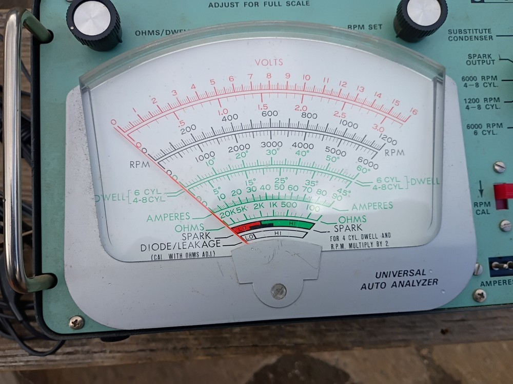 Vintage Knight Model KG-375A Universal Auto Analyzer UNTESTED