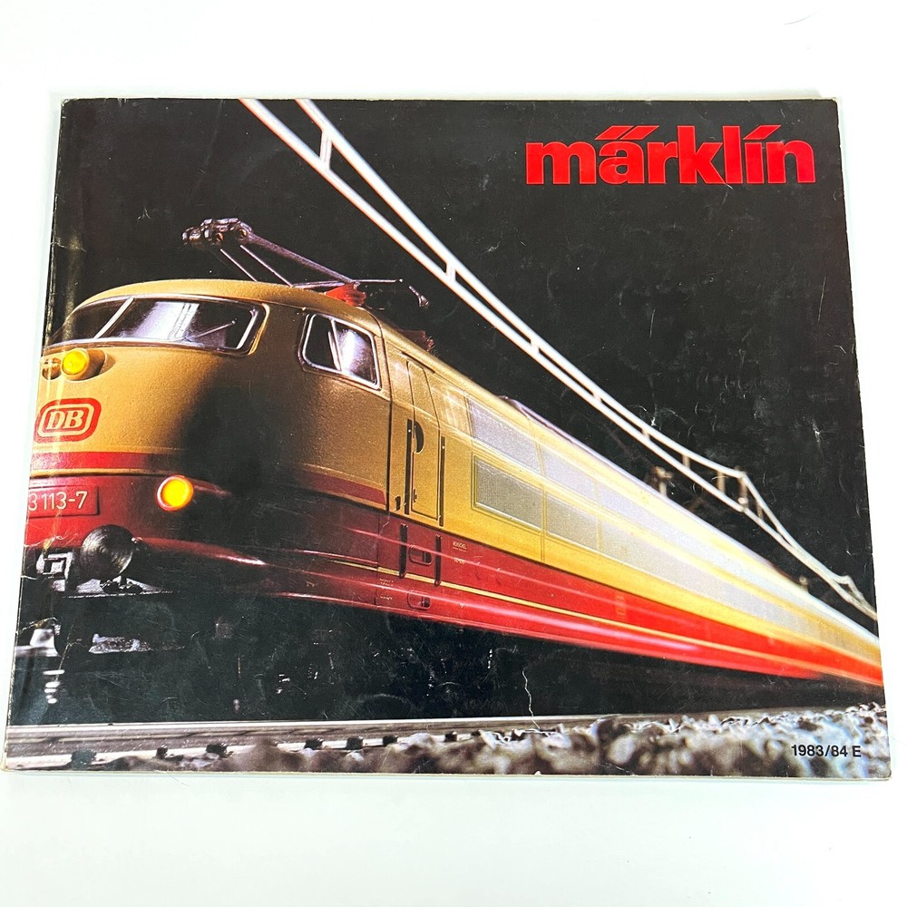 Märklin 1983 1984 HO Mini Club Product Reference Guide Book Program