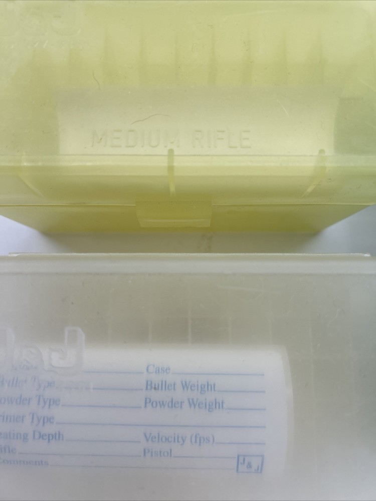 4- Case Guard 50 Round Plastic Boxes