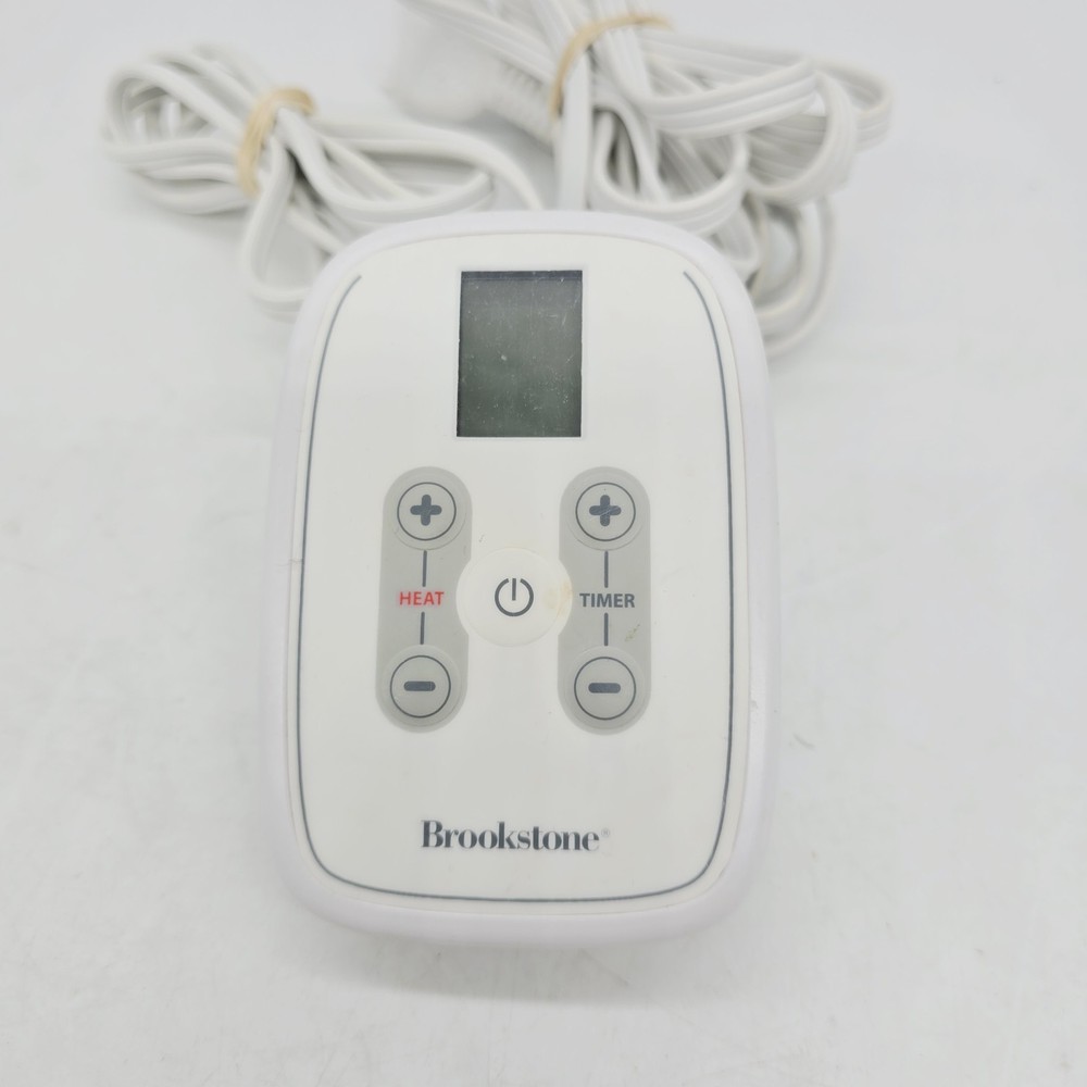 Brookstone Heated Blanket Controller LL-A16-10BQ Adjustable Auto Off Plastic