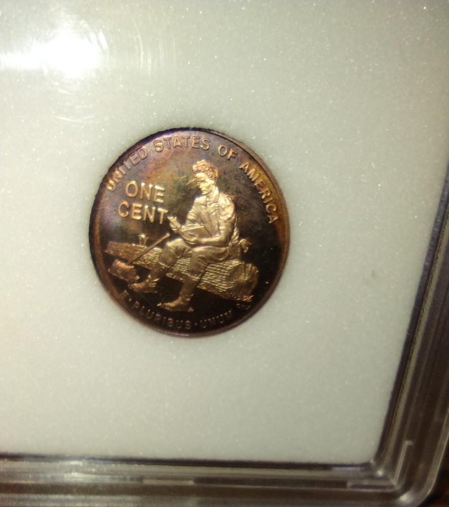 2009-S Lincoln Formative Years 1c Commemorative Issue DCAM GEM PROOF~ INB
