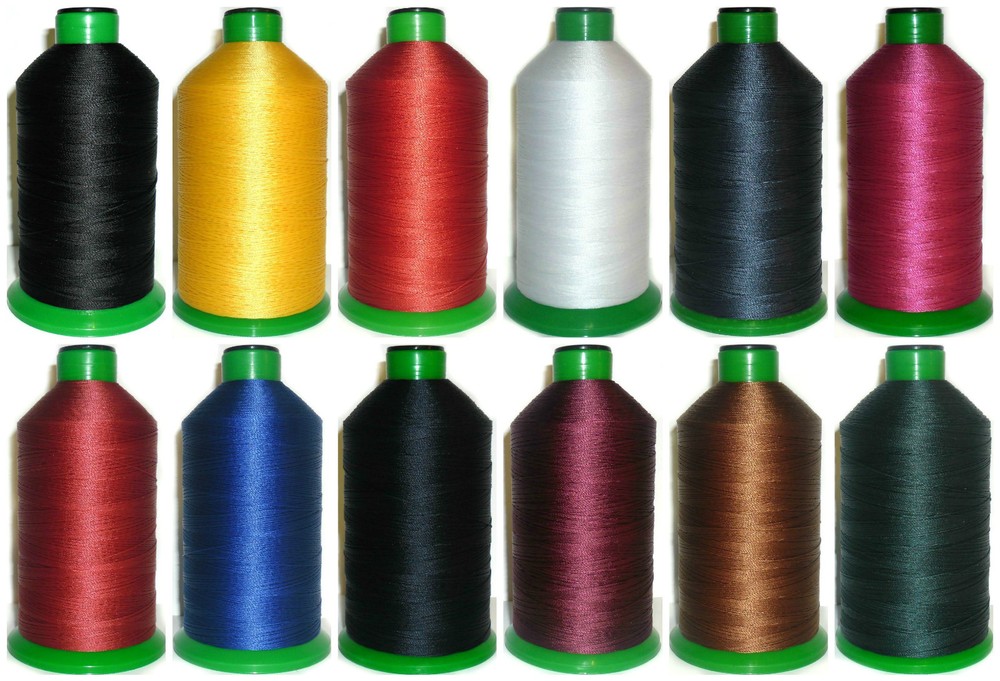 STRONG BONDED NYLON THREAD 20'S, 1600MTRS, SOMABOND THREADS, ASSORTED COLOURS