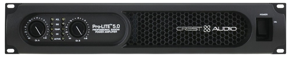 Crest Audio Pro-LITE 5.0 Ultra-Efficient Professional Power Class D Amplifier