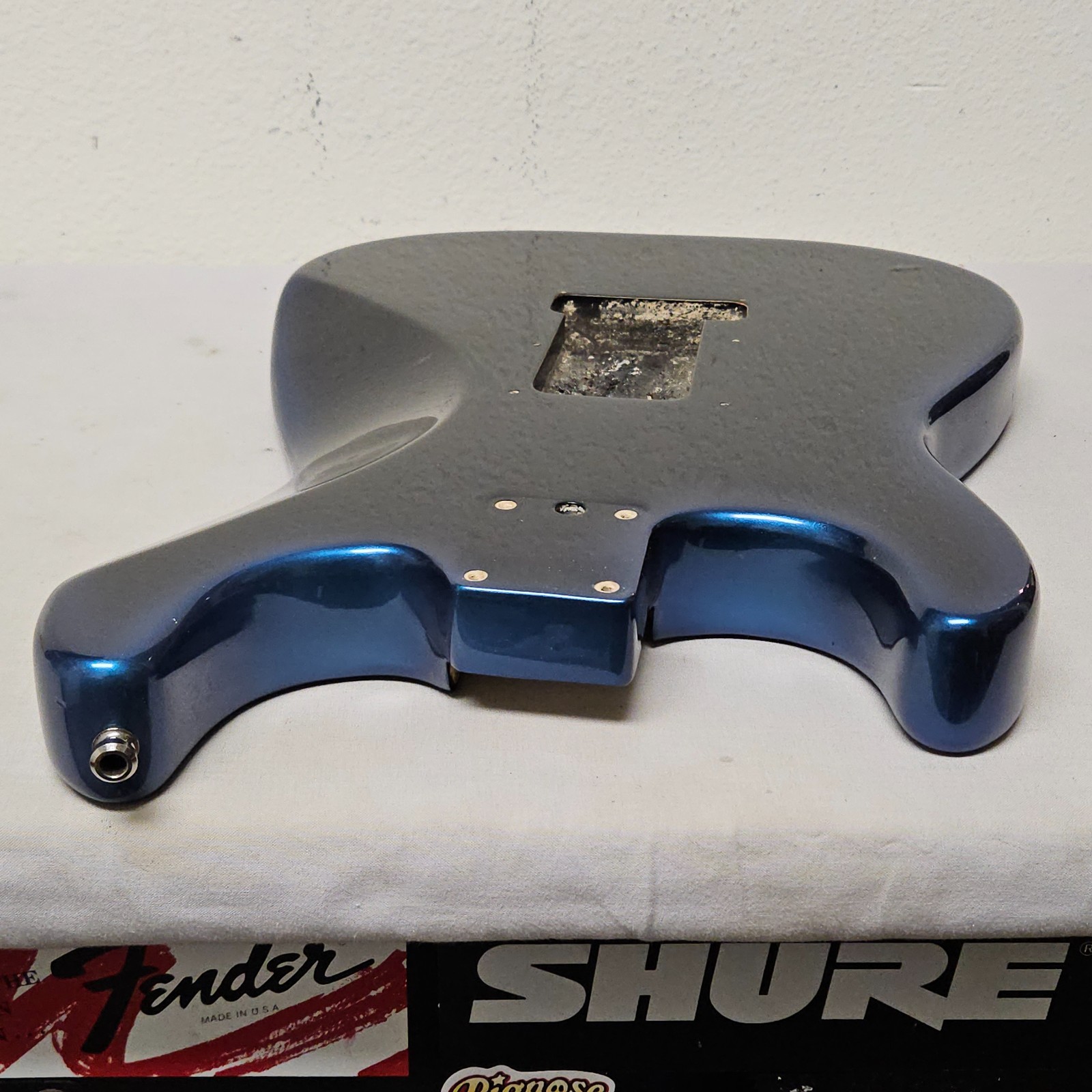 1993 Fender USA Strat Plus Body Blue Pearl Burst - American Electric Guitar 90s