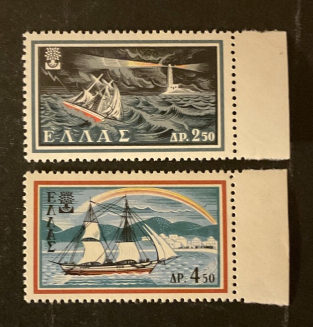 Greece Scott #667-8 never hinged