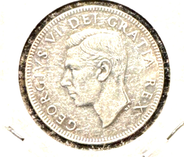 Canada 1949 quarter KM 44 Unc (1)