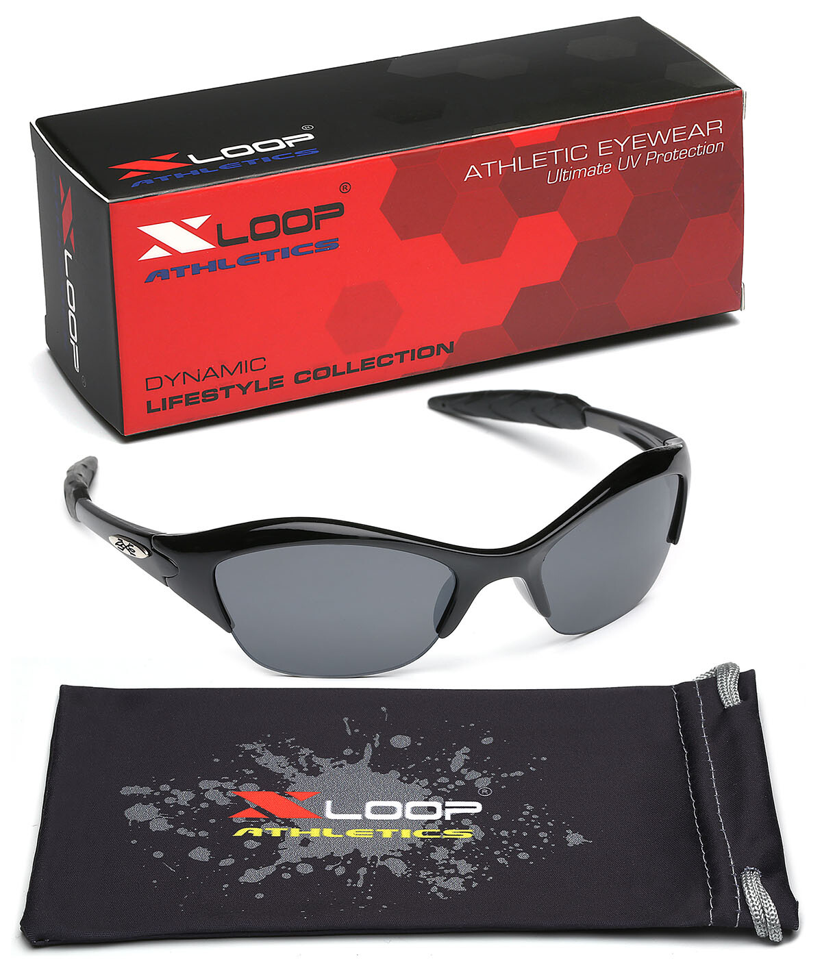 KIDS Sunglasses Boys Youth Sports Baseball Cycling Glasses Half Frame AGE 3-12