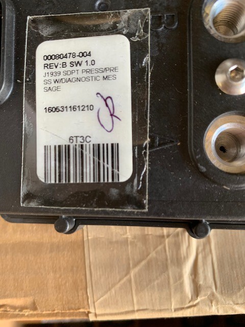 00080478-004 AMETEK PRESSURE MODULE