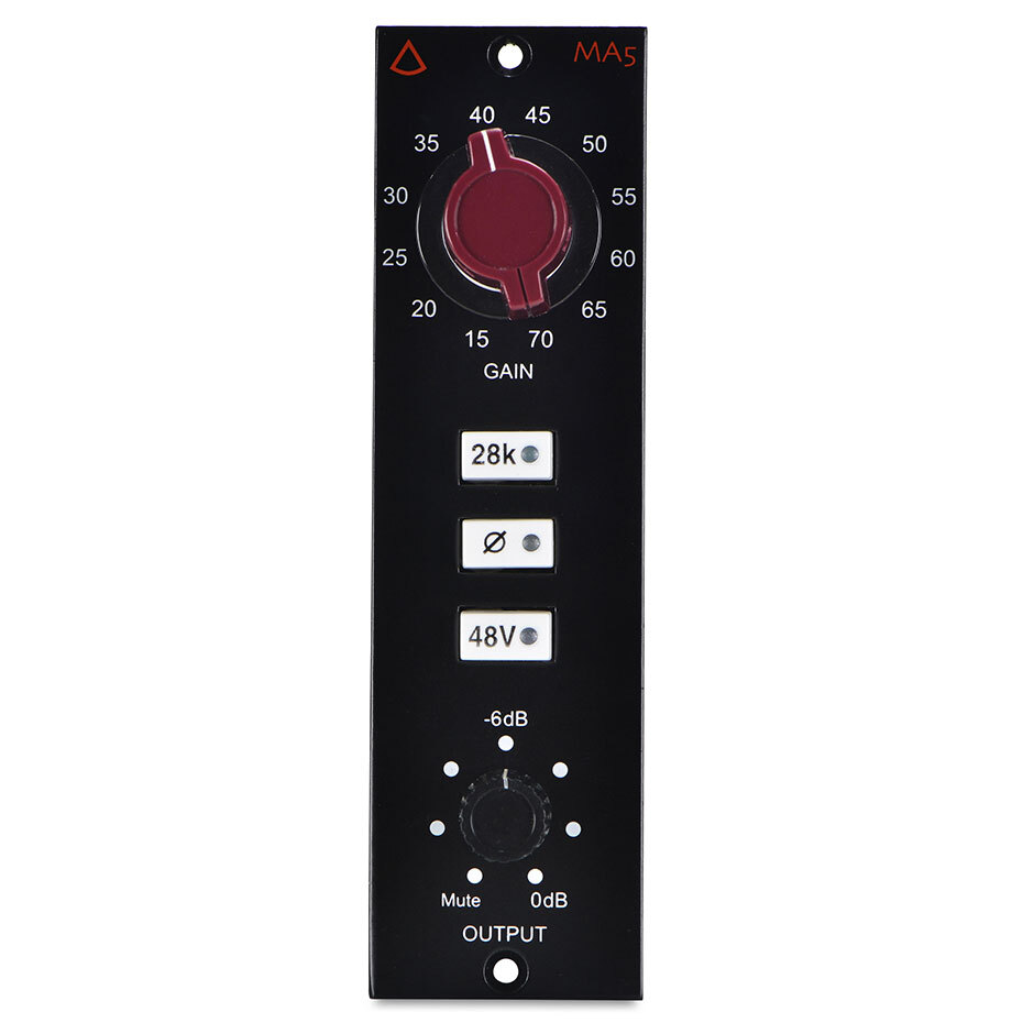 Avedis Audio Electronics MA5 500 Series Microphone Preamp Red Knob