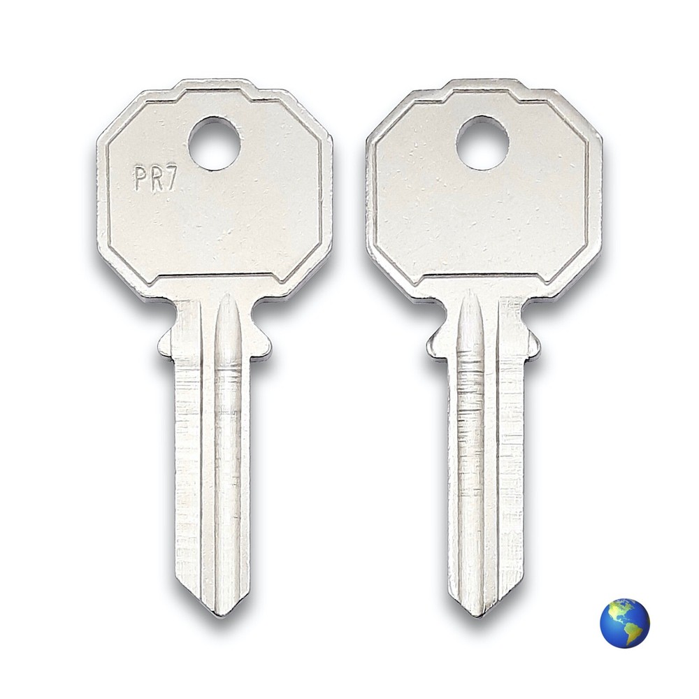 PR7 (PR91C) Key Blanks for Various Shutter Locks by PREFER (1 Key)