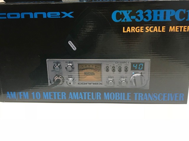 Connex CX33HPC1 Compact 10 Meter Radio with Echo
