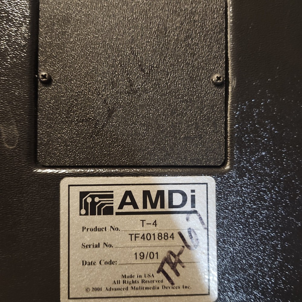 Tech Talk AMDI Communication Speech Device 4 square model T-4 Tested Working