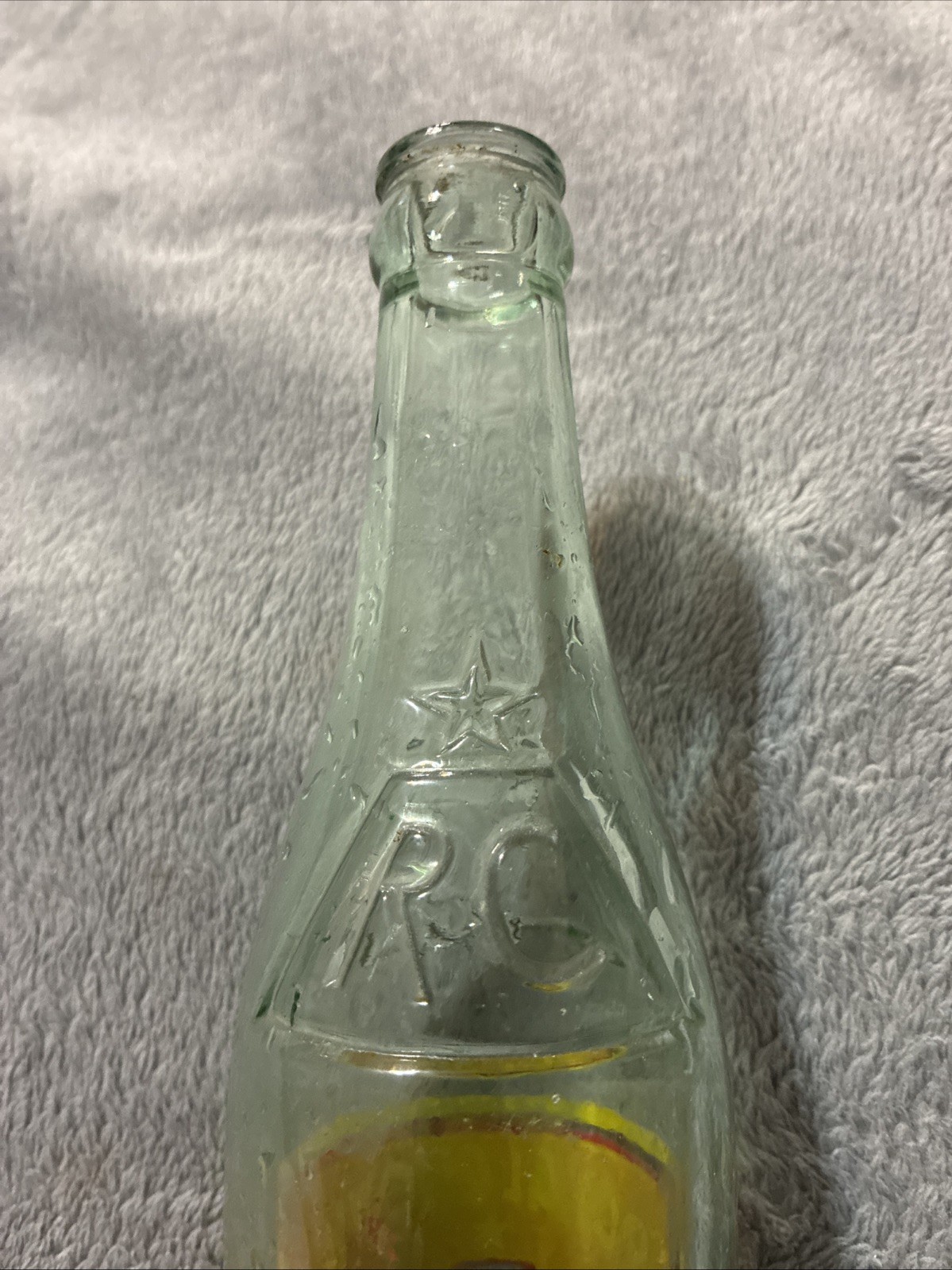 Vintage Royal Crown RC Cola Acl & Embossed 12oz Soda Bottle Good Housekeeping