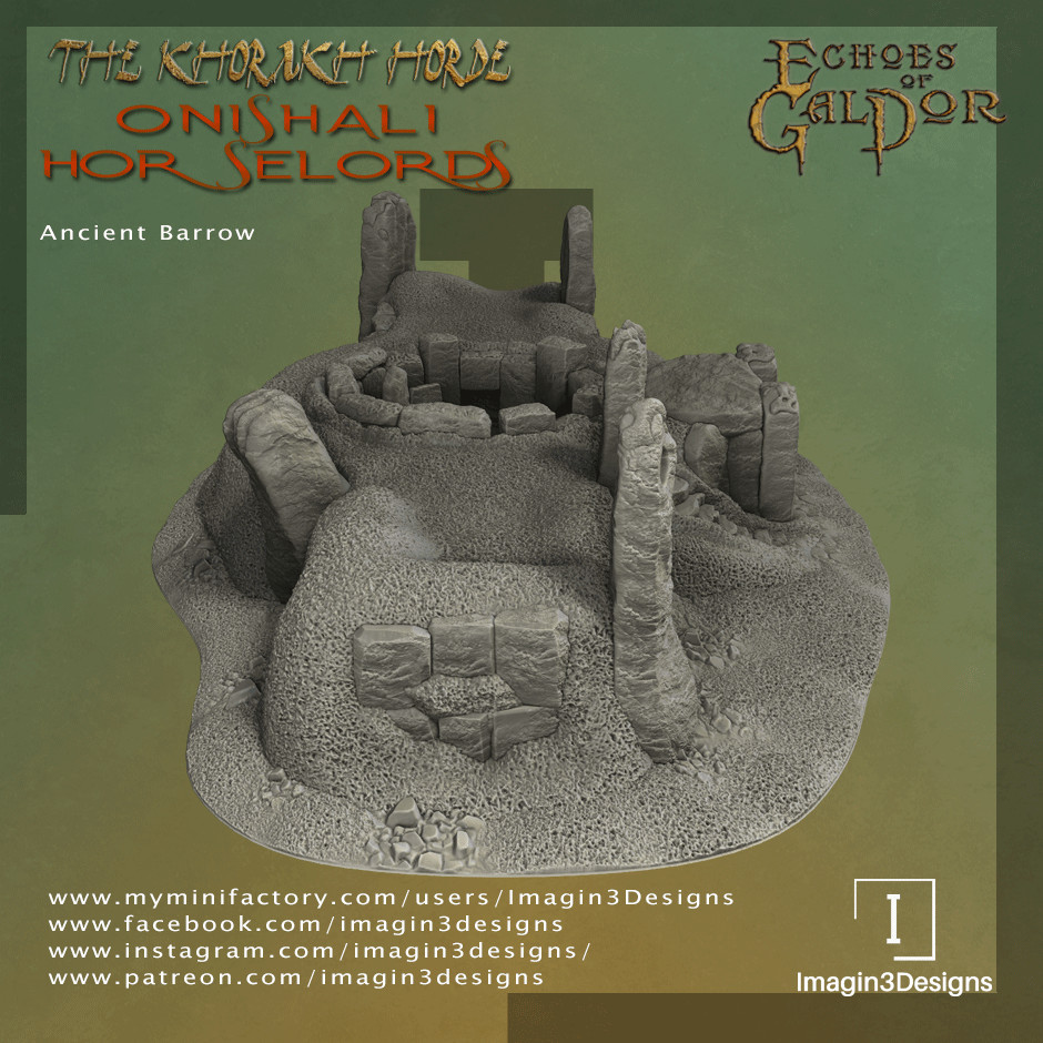 Ancient Barrow | Khorakh Horde  | Imagin3Designs