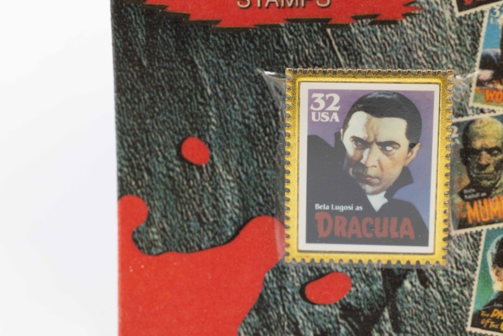 USPS classic monster stamps Dracula