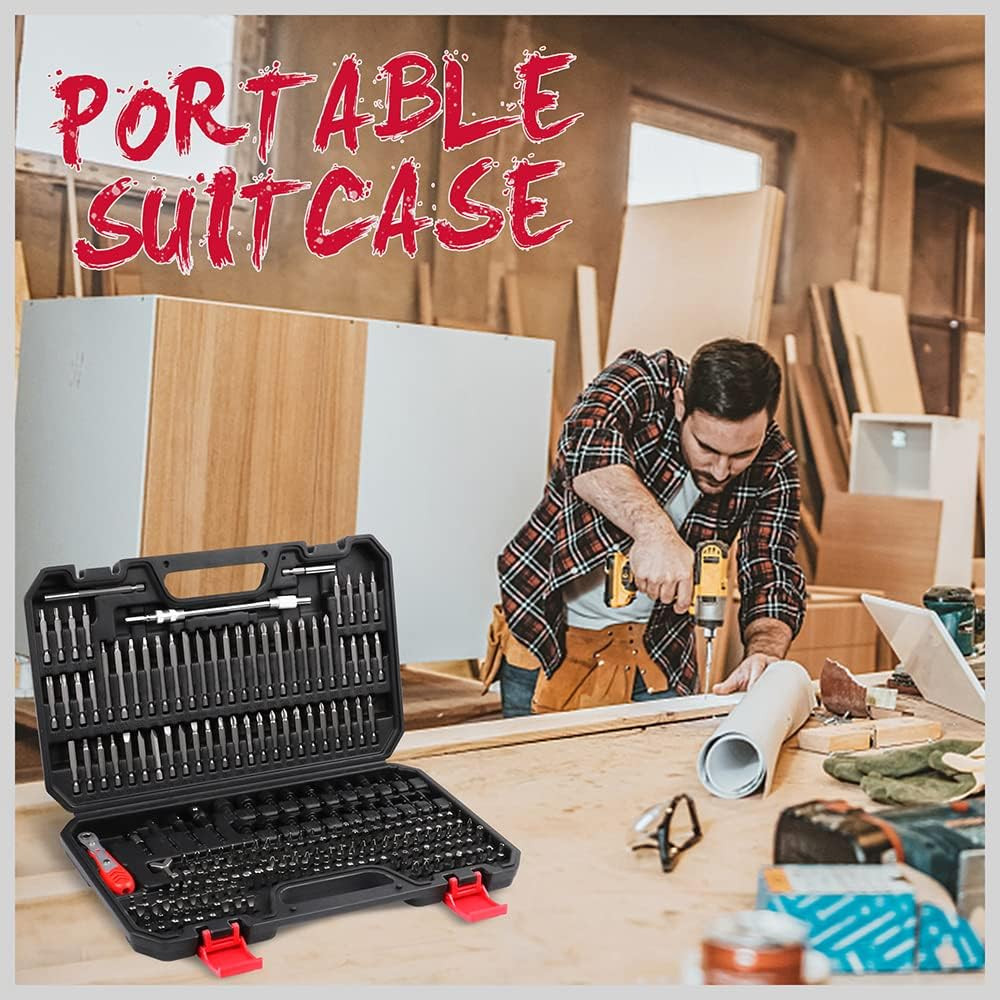 232-Piece Ultimate Screwdriver Bit Set - Security Bit Set, Screw Driver Bit Set,