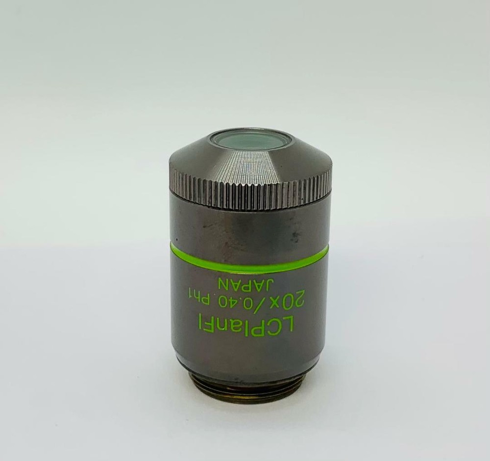 Olympus LCPlanFl 20x Phase CAP-P1.1 +/-0.5. Fluorite Ph1 Microscope Objective