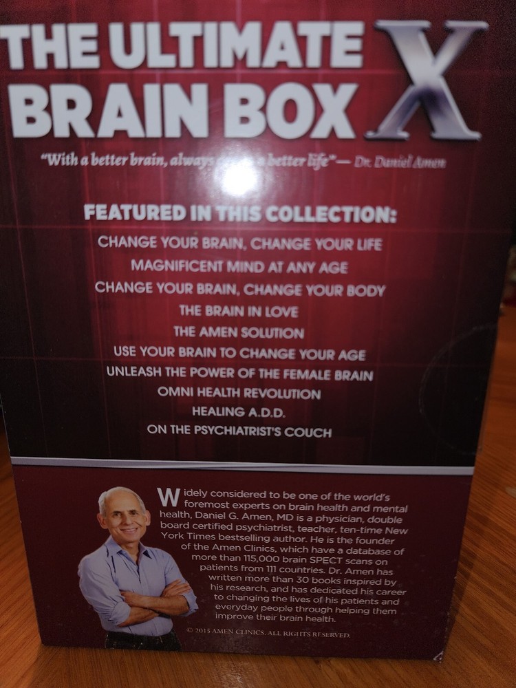 The Ultimate Brain Box By Dr Daniel Amen