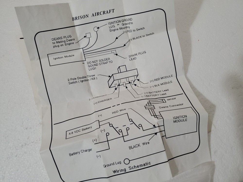 Brison 4.2 RC Gas Model Aircraft Engine