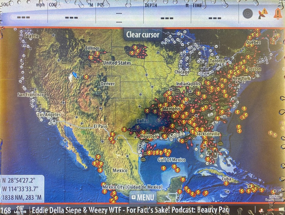 Simrad WM-2 Weather Module & Sirius Satellite Radio Module Only~ Active