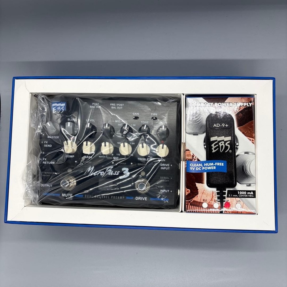 EBS MicroBass 3 Dual Pre