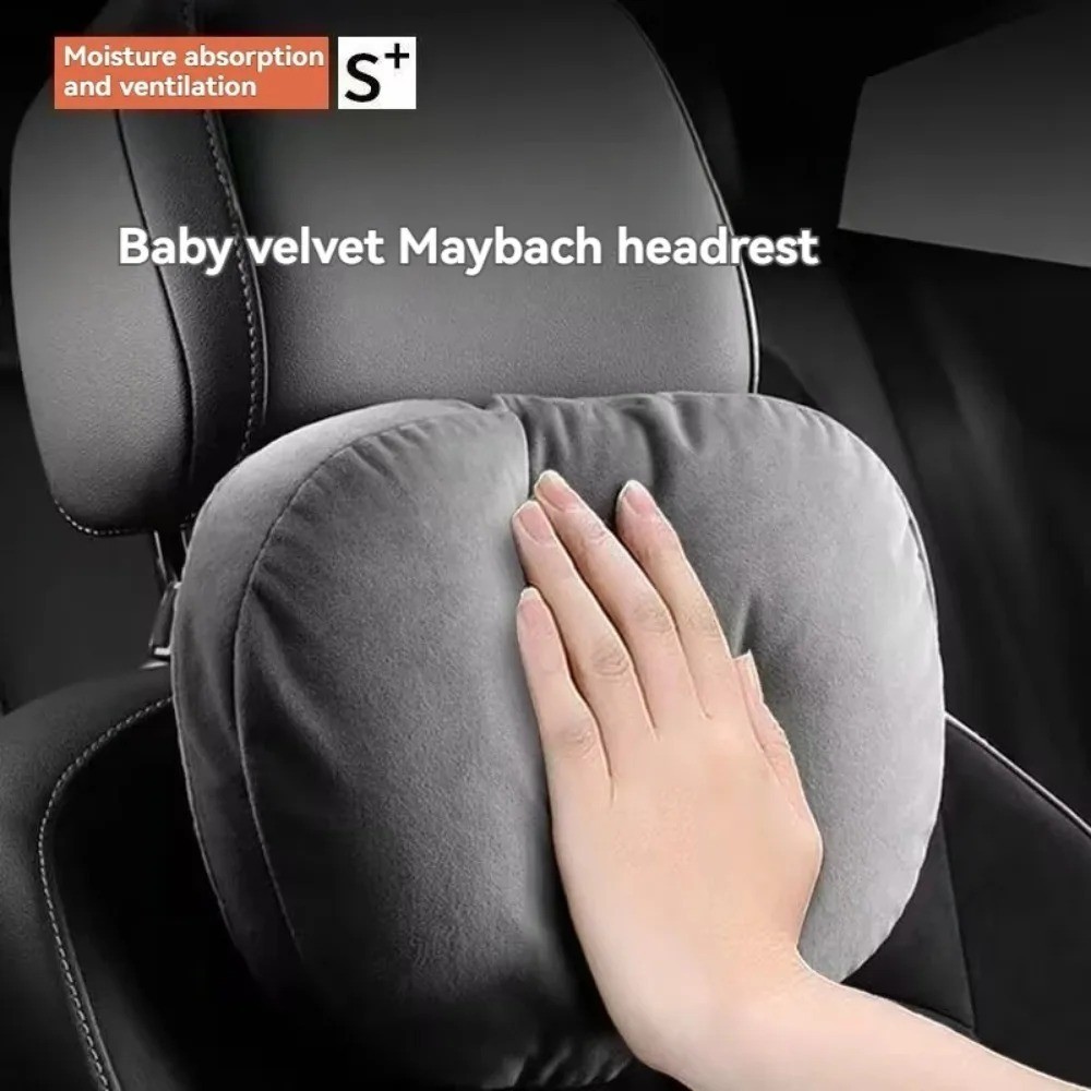 Universal Car Headrest Neck Pillow | Soft Adjustable Seat | Neck Support Cushion