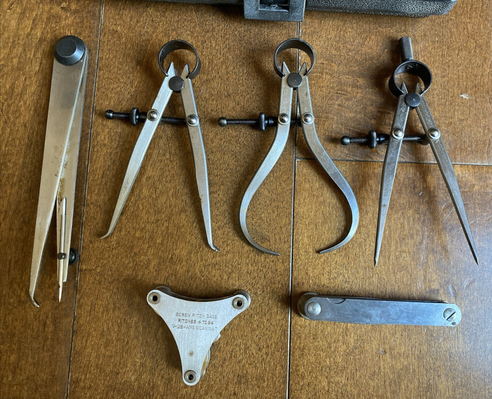 Craftsman Outside, inside Calipers, Divider/Joint caliper & More Machinist Tools