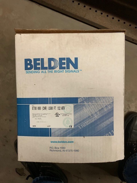 8786 060 U500 BELDEN WIRE