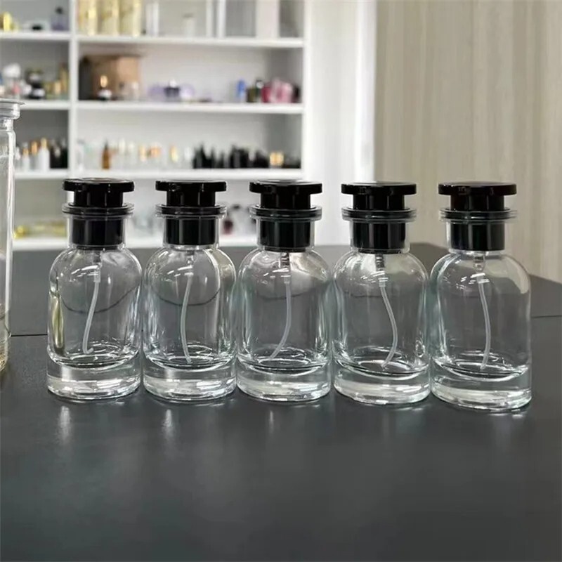 4Pcs - Empty Refillable Travel Glass Perfume Bottle With Spray Atomizer 30 ml
