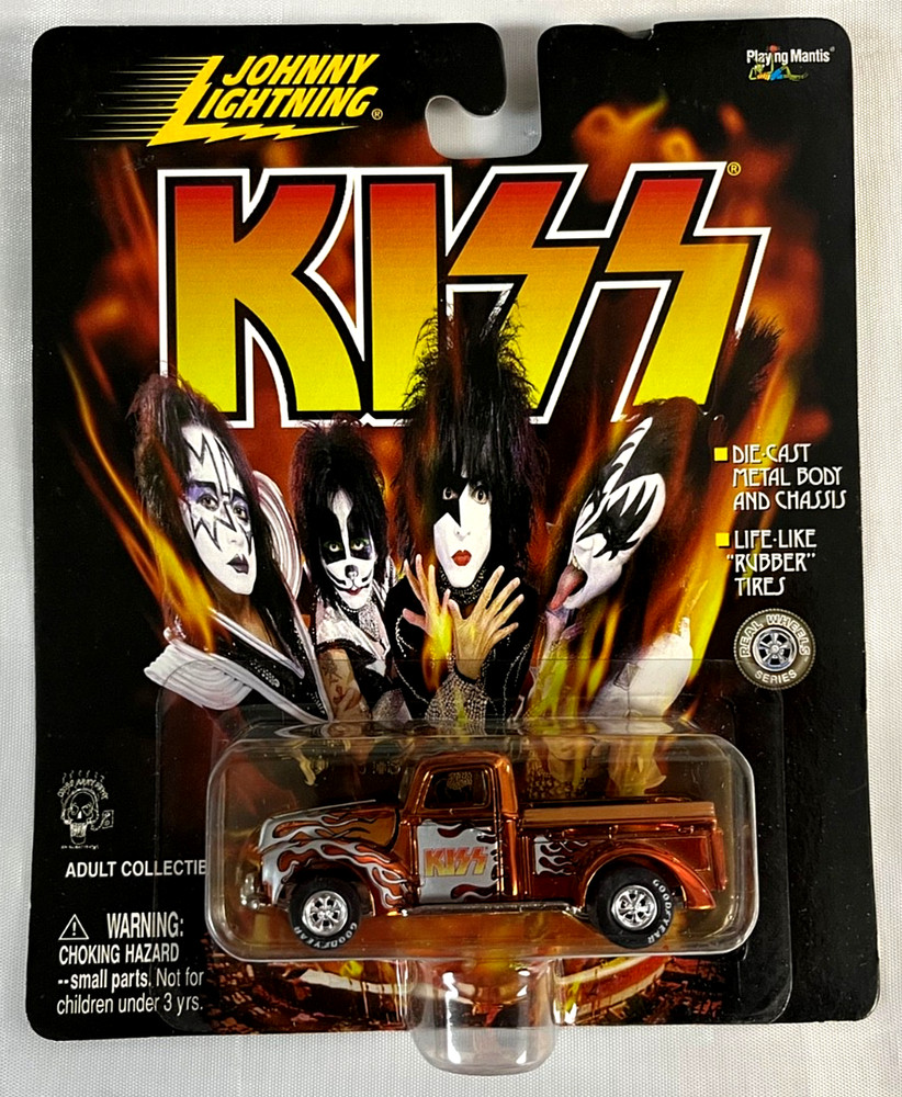 KISS "Johnny Lightning" Playing Mantis Trucks Set (6) Original 1999 Die Cast NOC