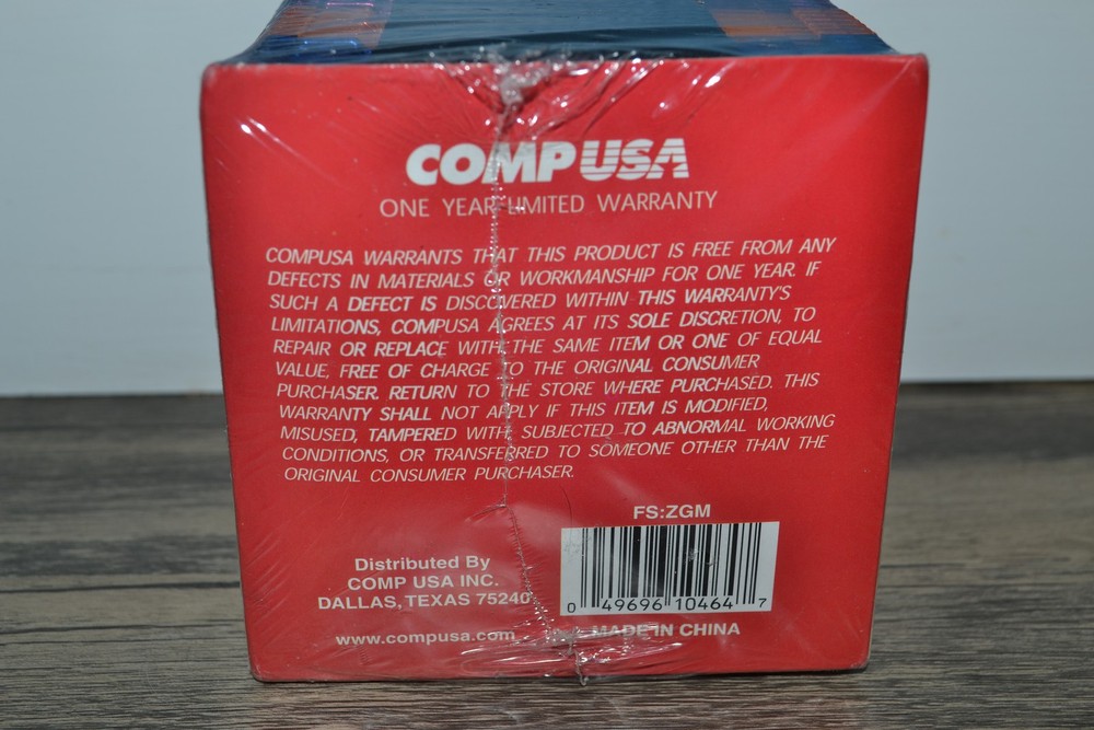 CompUSA 3.5" Diskettes 1.44 MB PC Formatted Double Sided Double Density 30-Pack