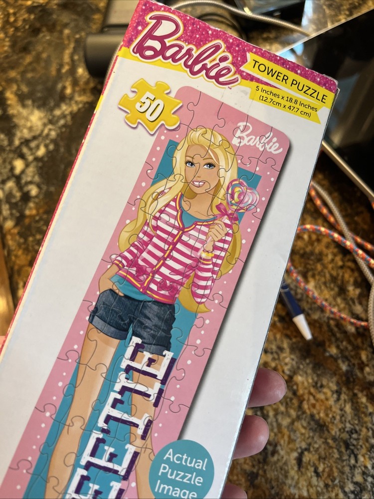Barbie 50pc Tower Puzzle Brand New