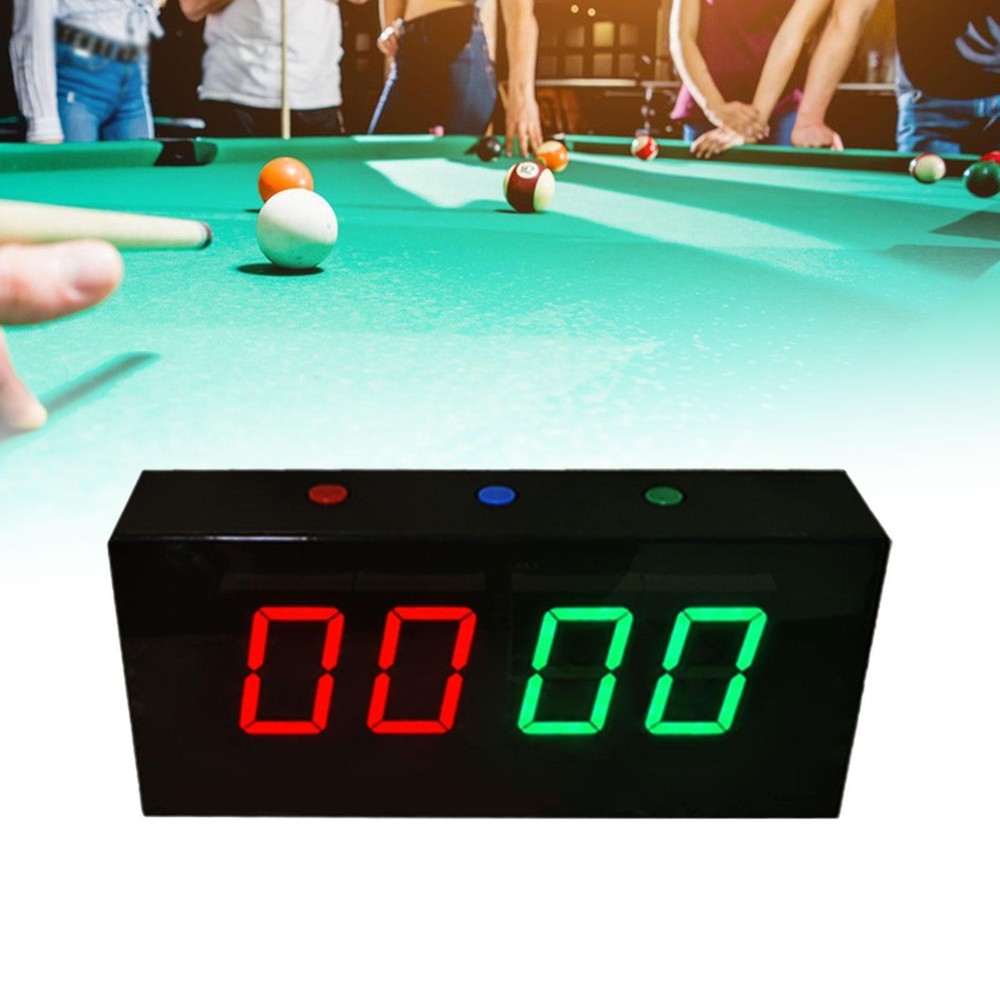 Billiards Electronic Scoreboard USB Powered Versatile Compact for Sports