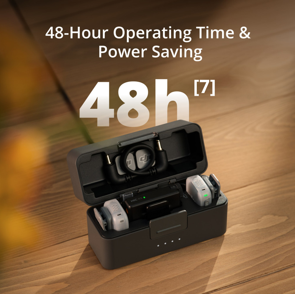 DJI Mic Mini 2 Transmitter Lightweight Portable Low Latency For Live Streaming