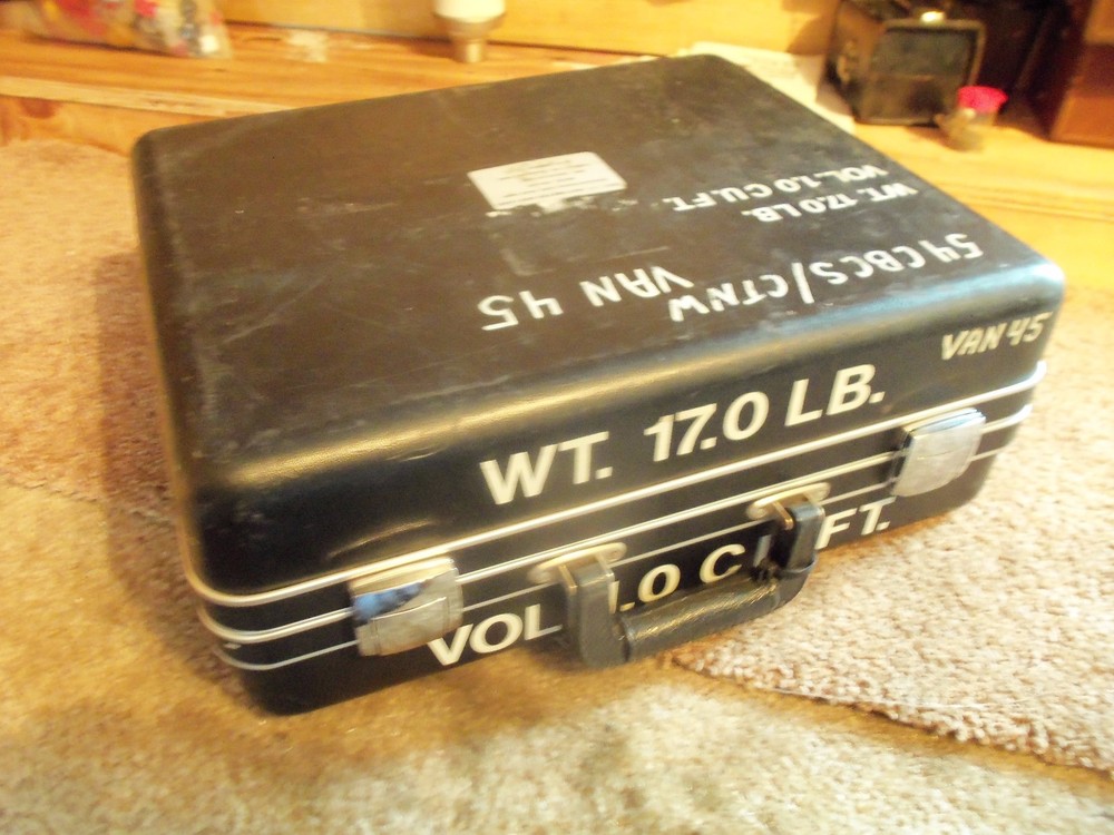 BIRD 43 4381 4391 4391M HARD CASE FOR WATTMETER & ELEMENTS