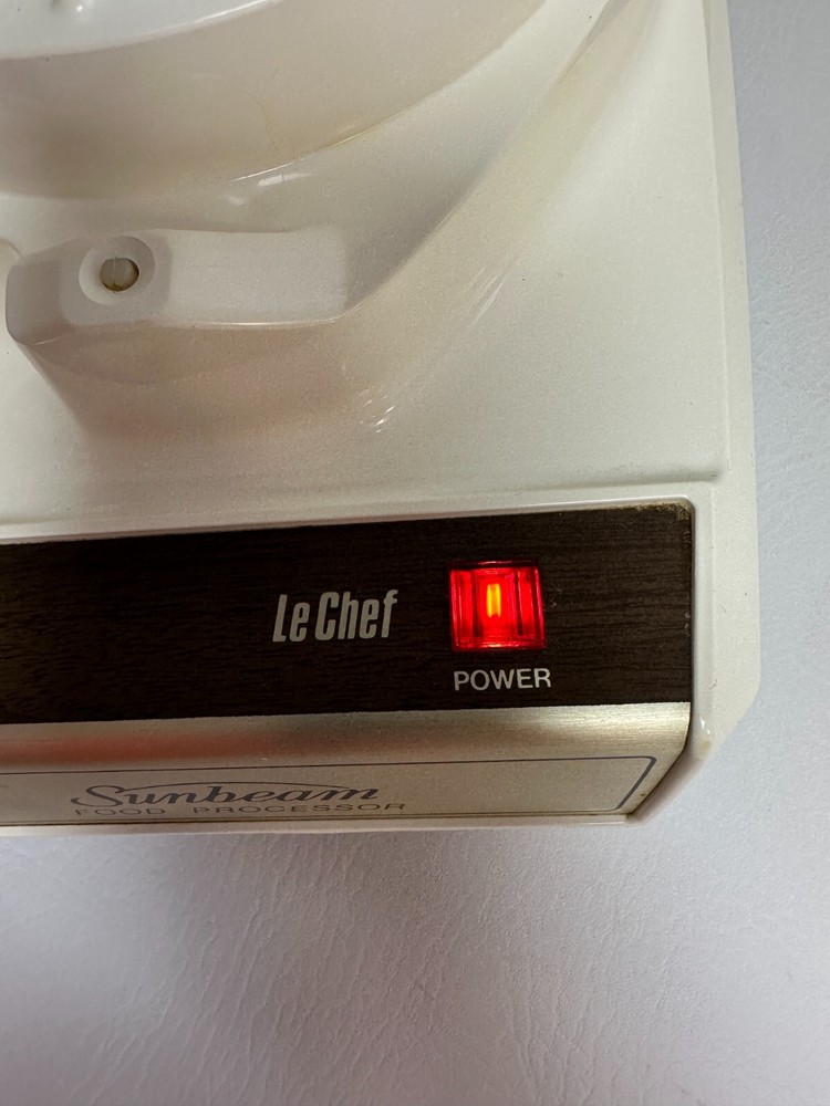 Sunbeam Food Processor LeChef - #14011 - Base Only WORKS!