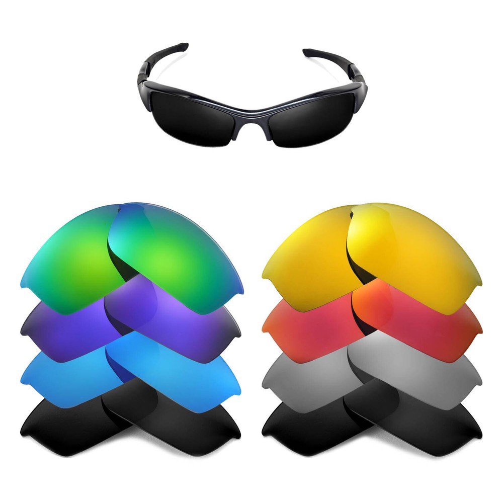 Cofery Replacement Lenses for Oakley Flak Jacket OO9008 - Multiple Options