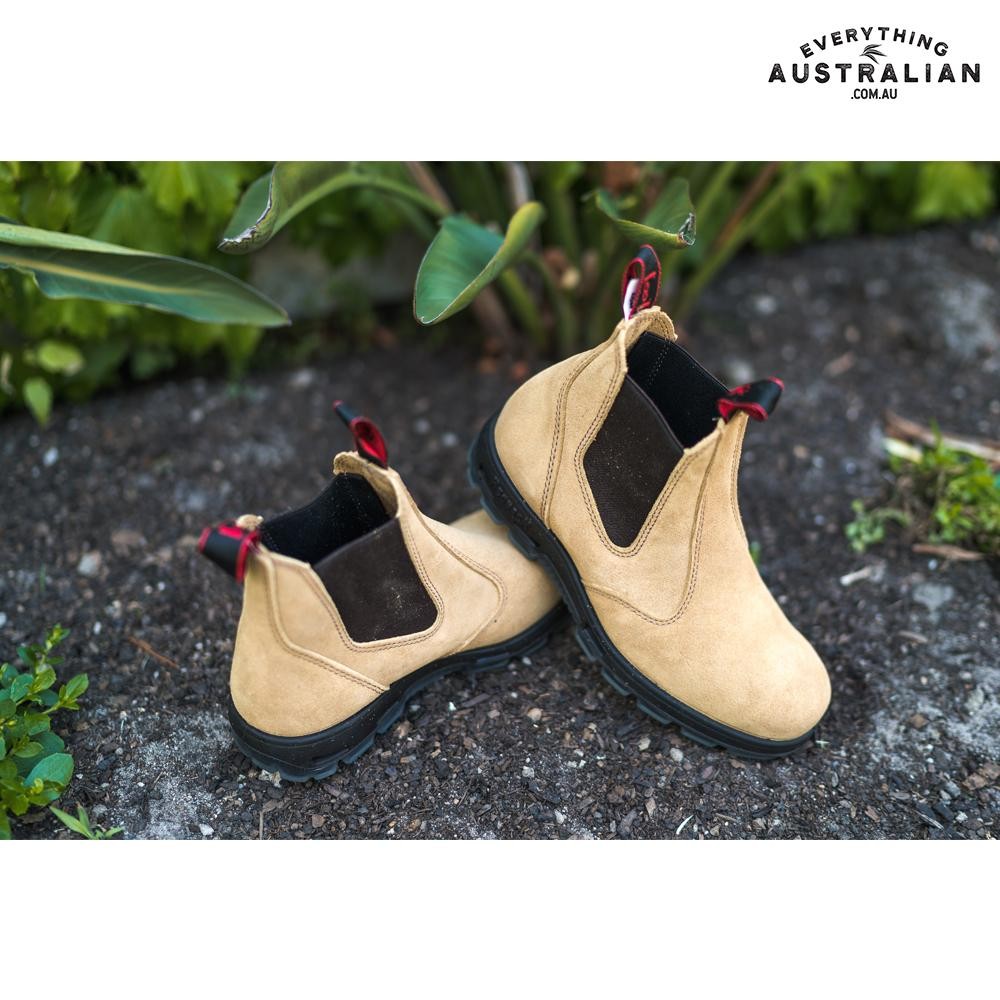 Redback Bobcat UBBA Soft Toe Boot Banana Suede