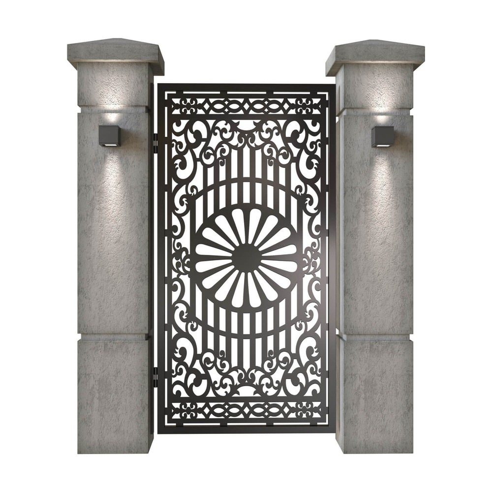 Gorgeous Custom Handcrafted Metal Entry Gate