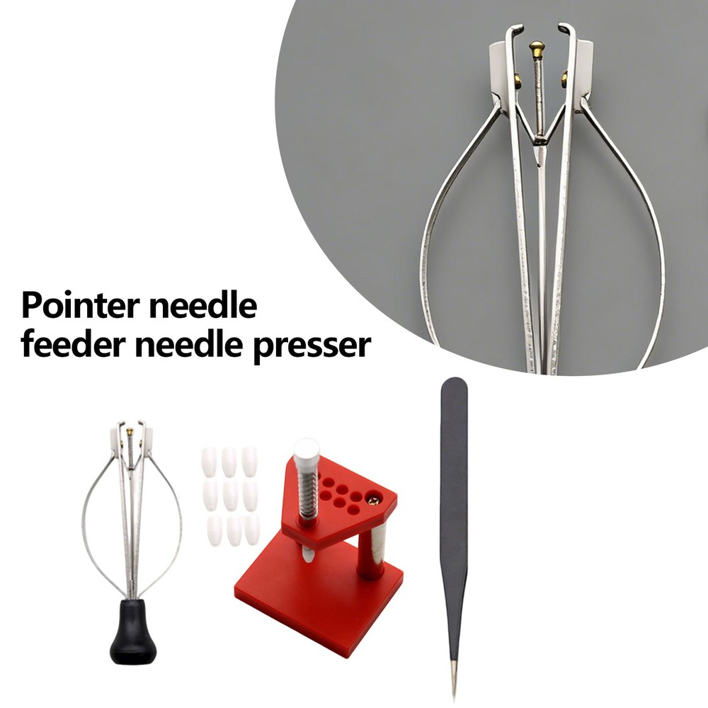 Professional Watch Hand Press Presser Setting Fitting Watchmaker Repair Tool
