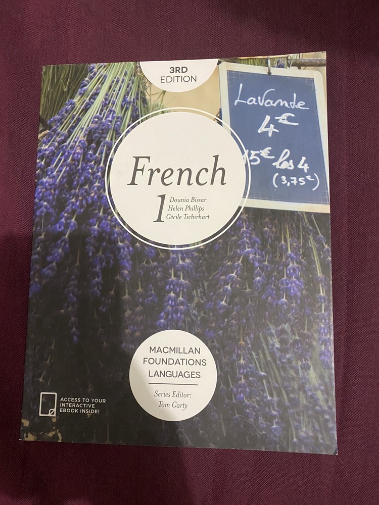 French 1 Macmillian foundation