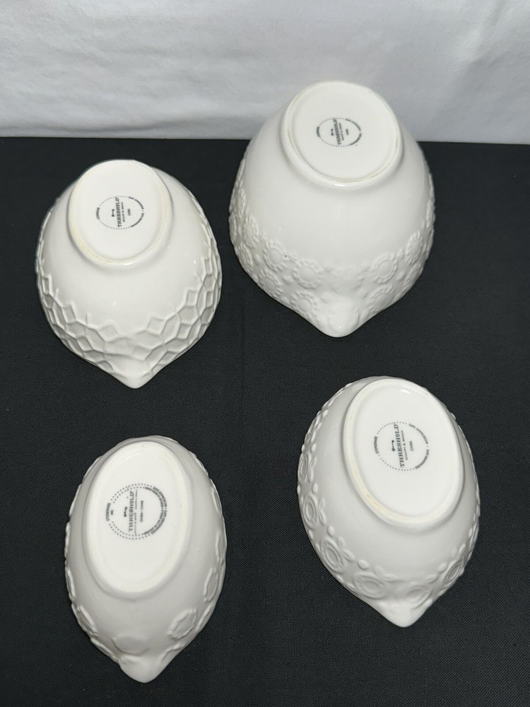 Threshold 4 Nesting Measuring Cups With Pour Spout Stoneware