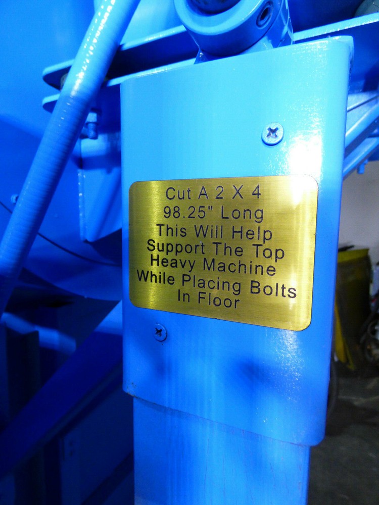 DENRAY BACKDRAFT TABLE 3HP UNUSED