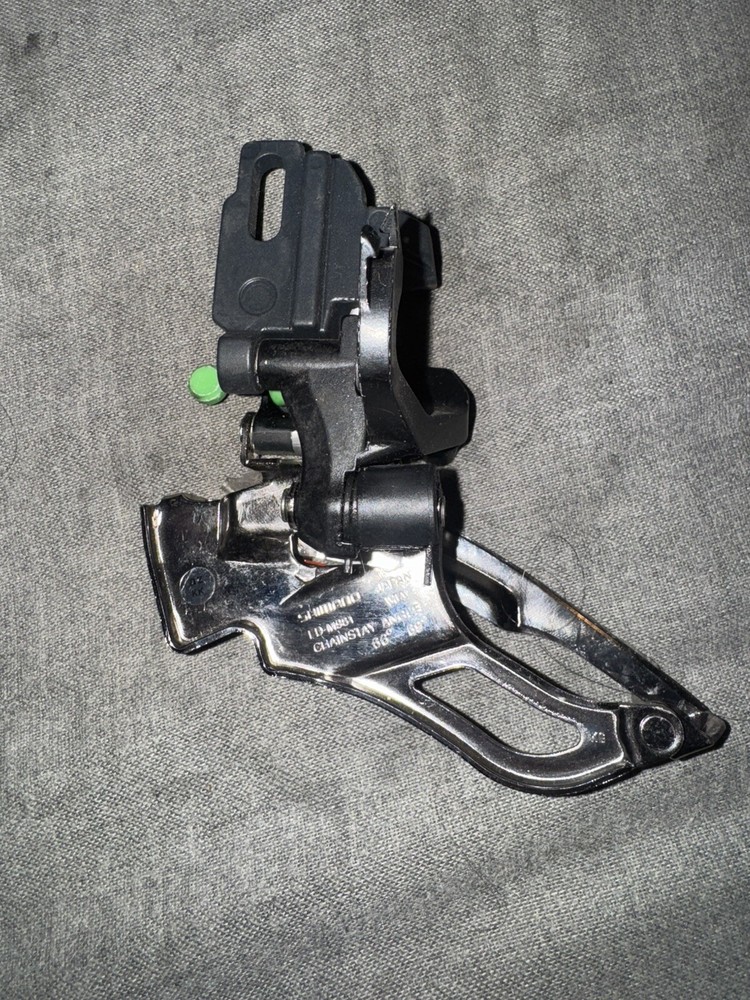 Shimano XTR M981D 3 Spd Bottom Pull Front Derailleur