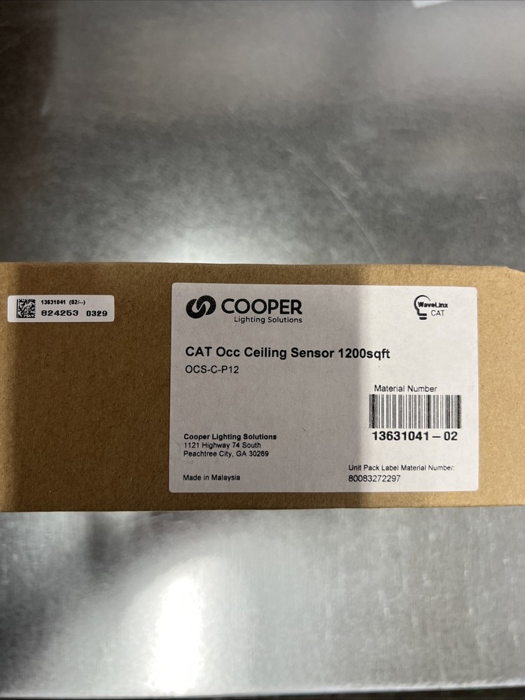 Cooper Lighting CAT Occ Ceiling Sensor 1200sqft