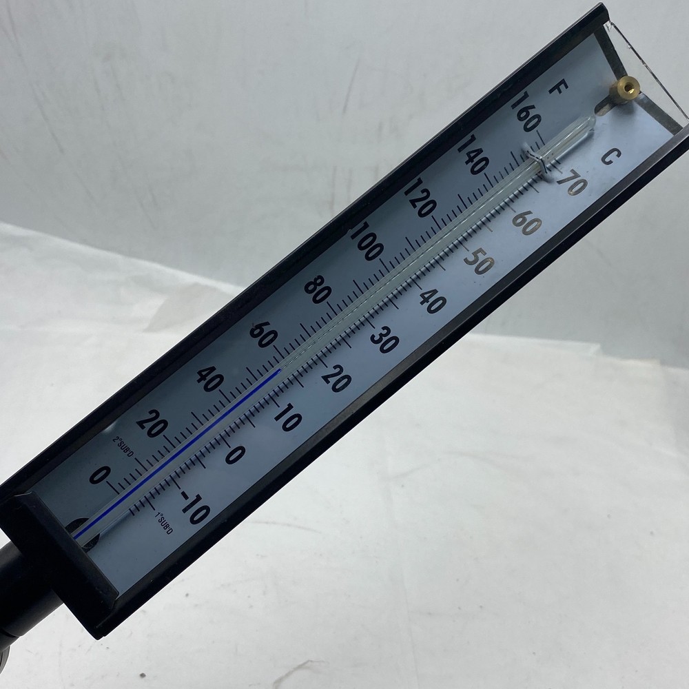 INDUSTRIAL ADJUSTABLE TEMPERATURE THERMOMETER GAUGE GAGE